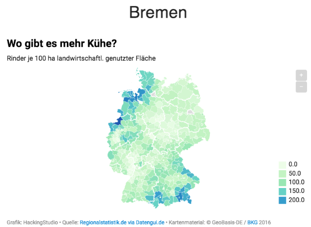 Karten als Ergebnis: Screenshot aus dem Revierderby